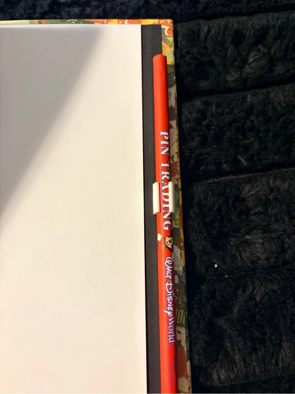 Disney Pin Trading Journal - Multicolor Mickey Patch Cover
